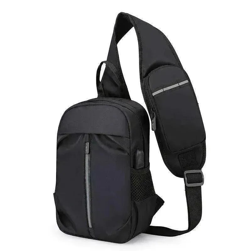 Sac de poitrine pour hommes avec design portefeuille pour téléphone Sac bandoulière EX-STOCK CANADA