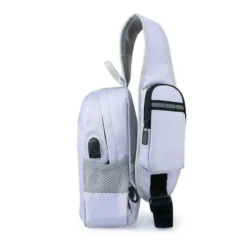 Sac de poitrine pour hommes avec design portefeuille pour téléphone Sac bandoulière EX-STOCK CANADA