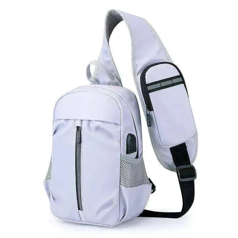 Sac de poitrine pour hommes avec design portefeuille pour téléphone Sac bandoulière EX-STOCK CANADA