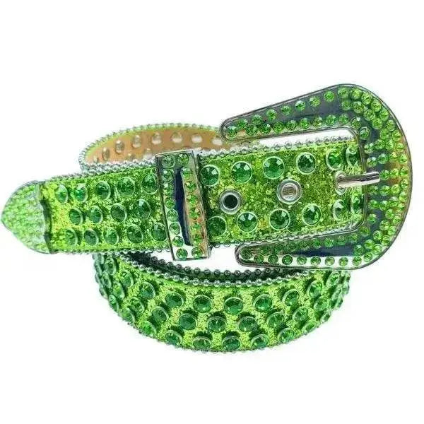 Men Women Alloy Belt Punk Rock Rivet Rhinestone - EX-STOCK Canada