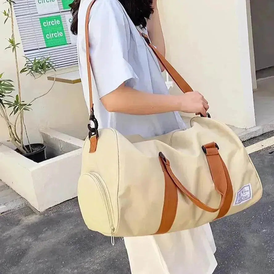 Men & Ladies Sports Duffle Travel Bag Lager Canvas Leisure Work Gym Holdall Bags - EX-STOCK Canada