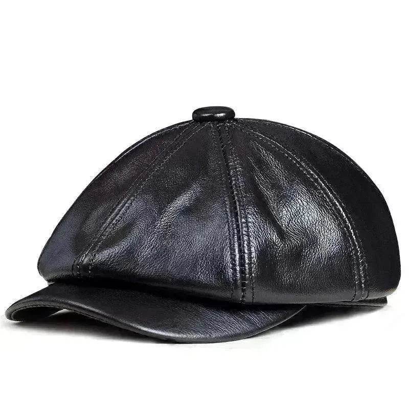 Men's Dome Top Layer Cowhide Octagonal Hat - EX-STOCK Canada