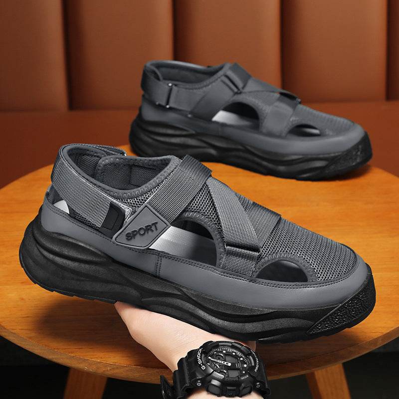 Men's Fashion Casual Closed Toe Sneaker Sandals EX-STOCK CANADA