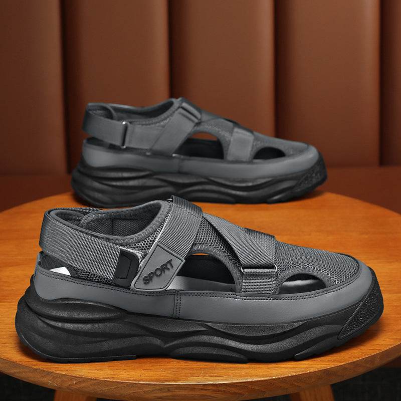 Men's Fashion Casual Closed Toe Sneaker Sandals EX-STOCK CANADA