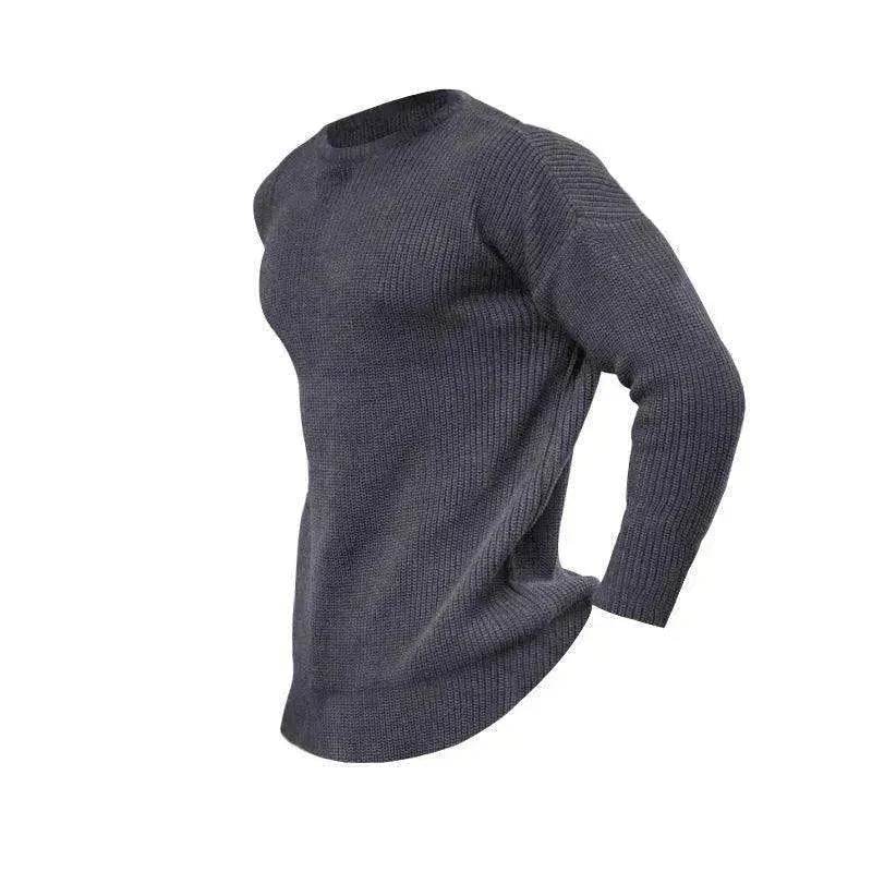 Men's Fashionable Knitted Pullover - EX-STOCK Canada