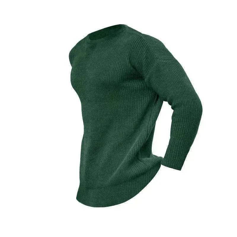Men's Fashionable Knitted Pullover - EX-STOCK Canada