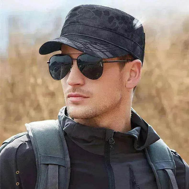 Men's Flat Thin Python Camouflage Cap - EX-STOCK Canada