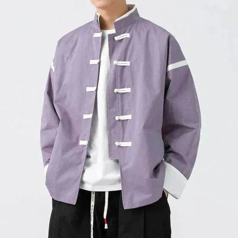 Men's Martial Arts Kung Fu Tang Style Plus Size Jacket - EX-STOCK Canada