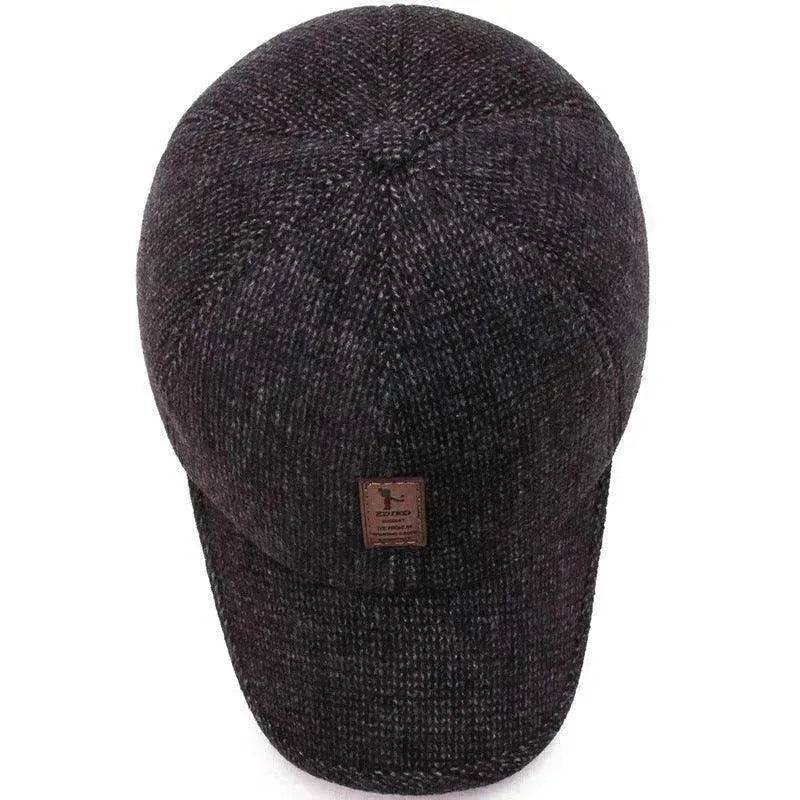 Men's Middle-aged And Elderly Woolen Baseball Caps - EX-STOCK Canada