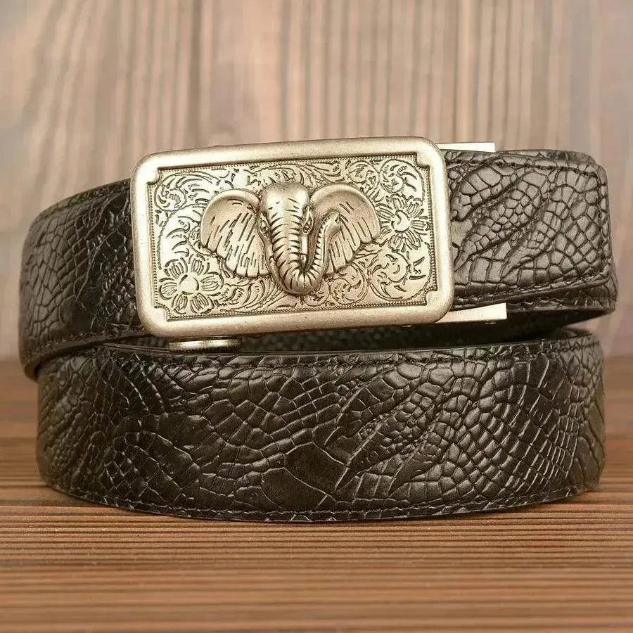 La personnalité des hommes est comme une ceinture en cuir supérieure automatique - EX-STOCK Canada