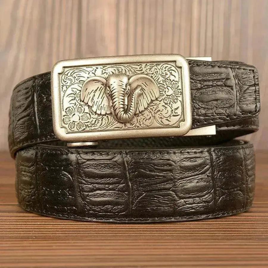 La personnalité des hommes est comme une ceinture en cuir supérieure automatique - EX-STOCK Canada