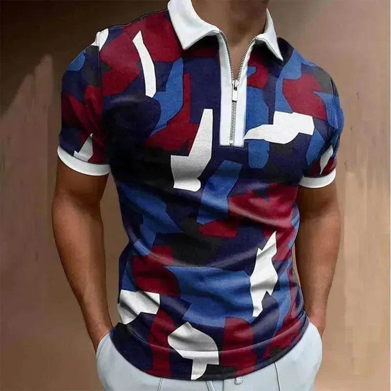 Men's Polo Short-Sleeve Summer Hedging Style Shirt - EX-STOCK Canada