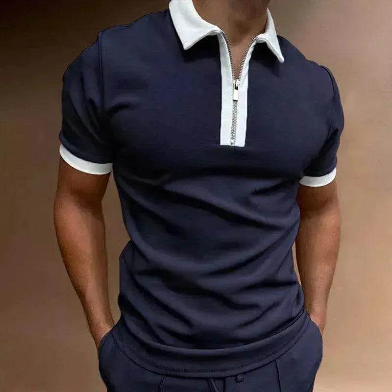 Men's Polo Short-Sleeve Summer Hedging Style Shirt - EX-STOCK Canada