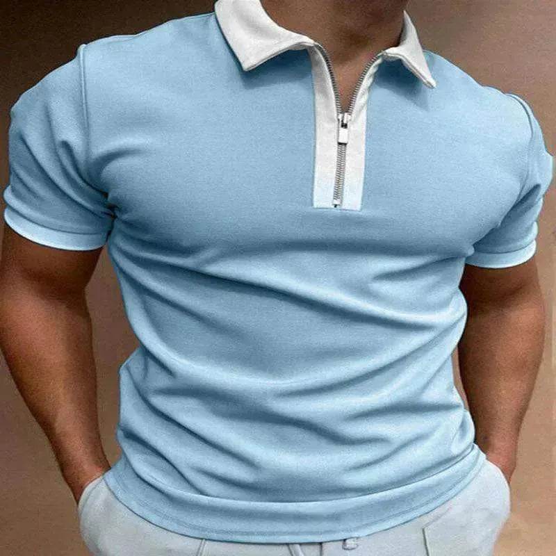 Men's Polo Short-Sleeve Summer Hedging Style Shirt - EX-STOCK Canada