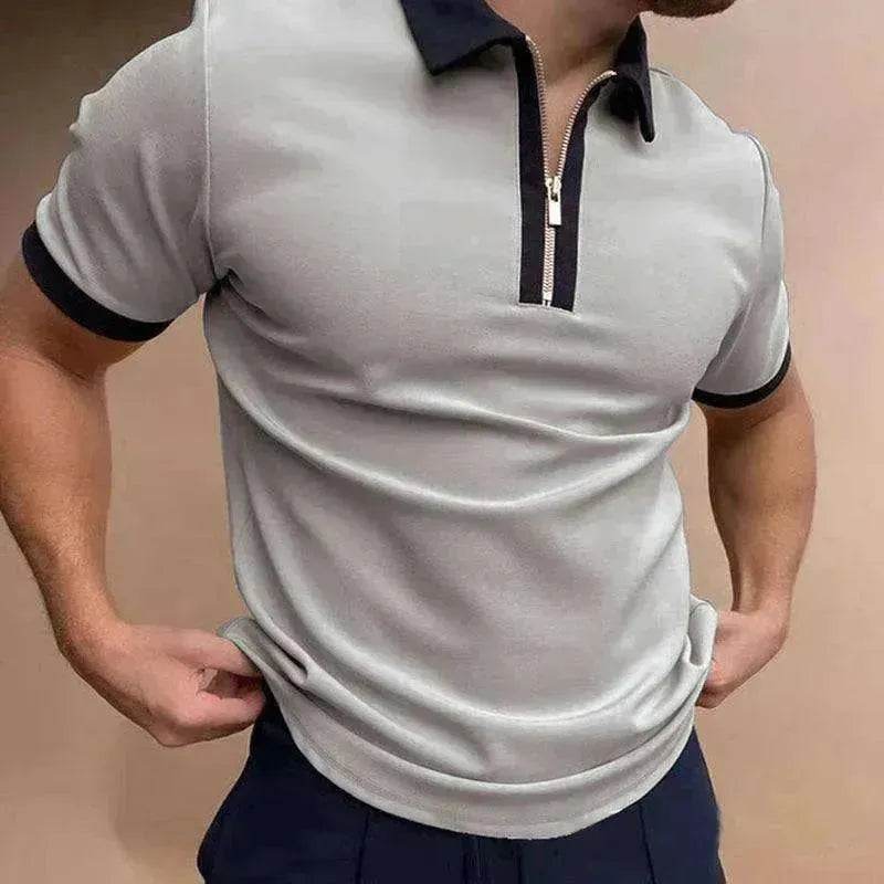 Men's Polo Short-Sleeve Summer Hedging Style Shirt - EX-STOCK Canada
