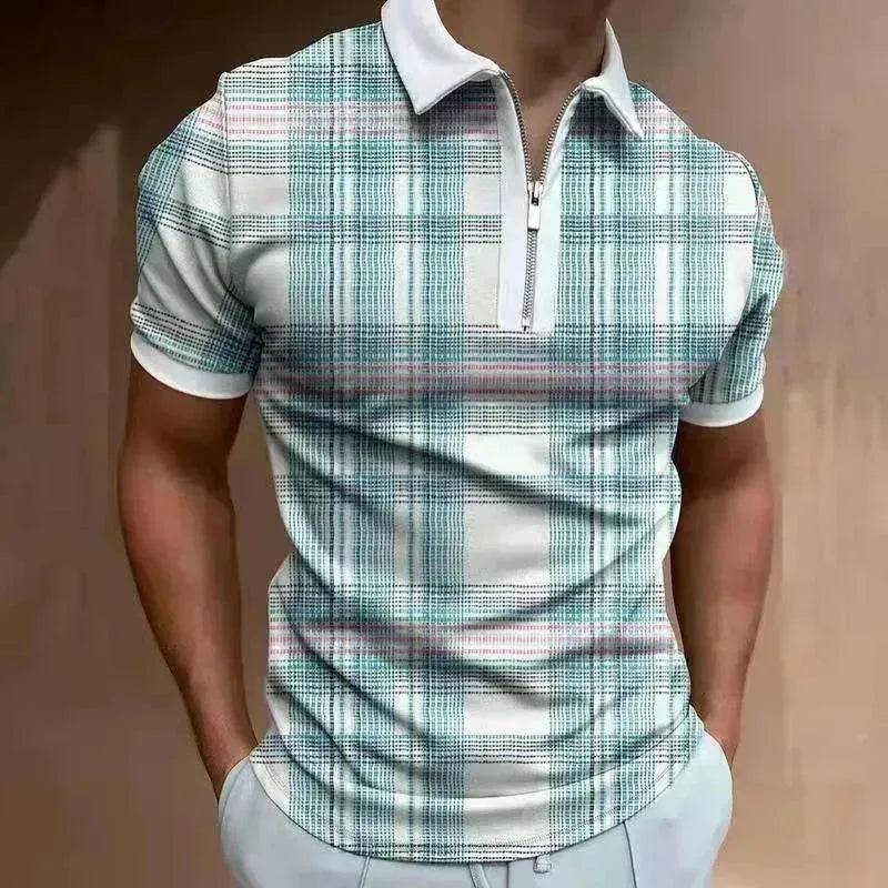 Men's Polo Short-Sleeve Summer Hedging Style Shirt - EX-STOCK Canada
