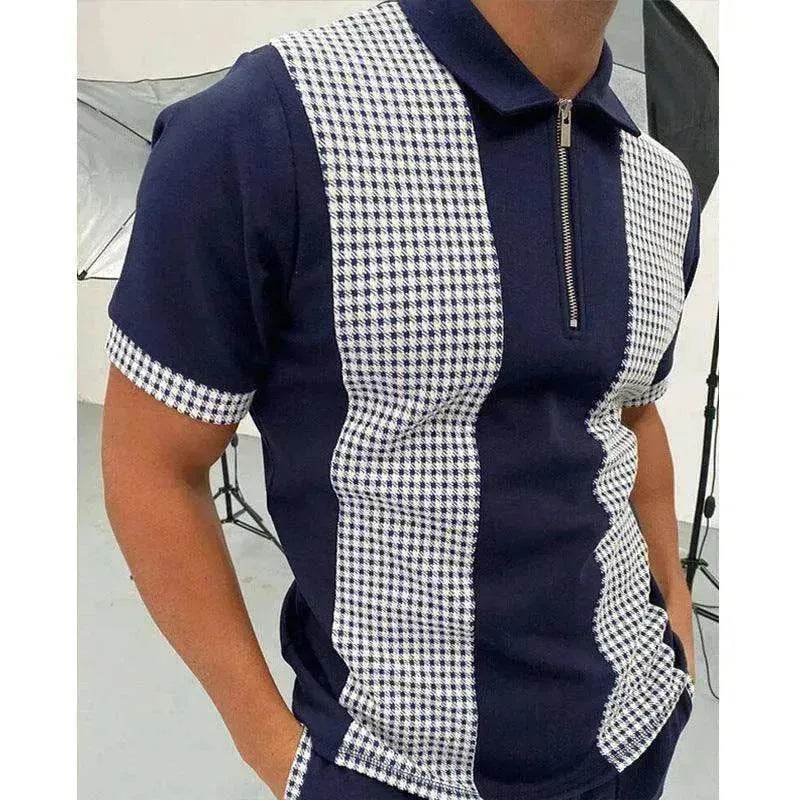 Men's Polo Short-Sleeve Summer Hedging Style Shirt - EX-STOCK Canada