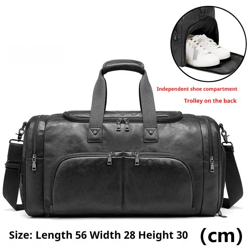 Sac de voyage portable pour hommes Sac bandoulière affaires courte distance Sac d'affaires grande capacitéEX-STOCK Canada