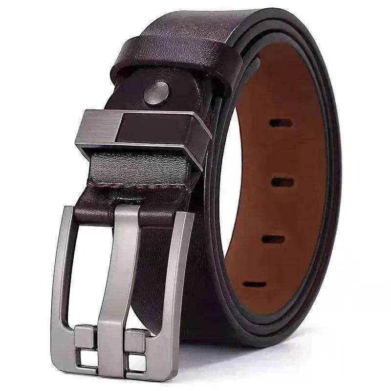 Men's Retro Belt With Oversized Wide Needle Buckle - EX-STOCK Canada