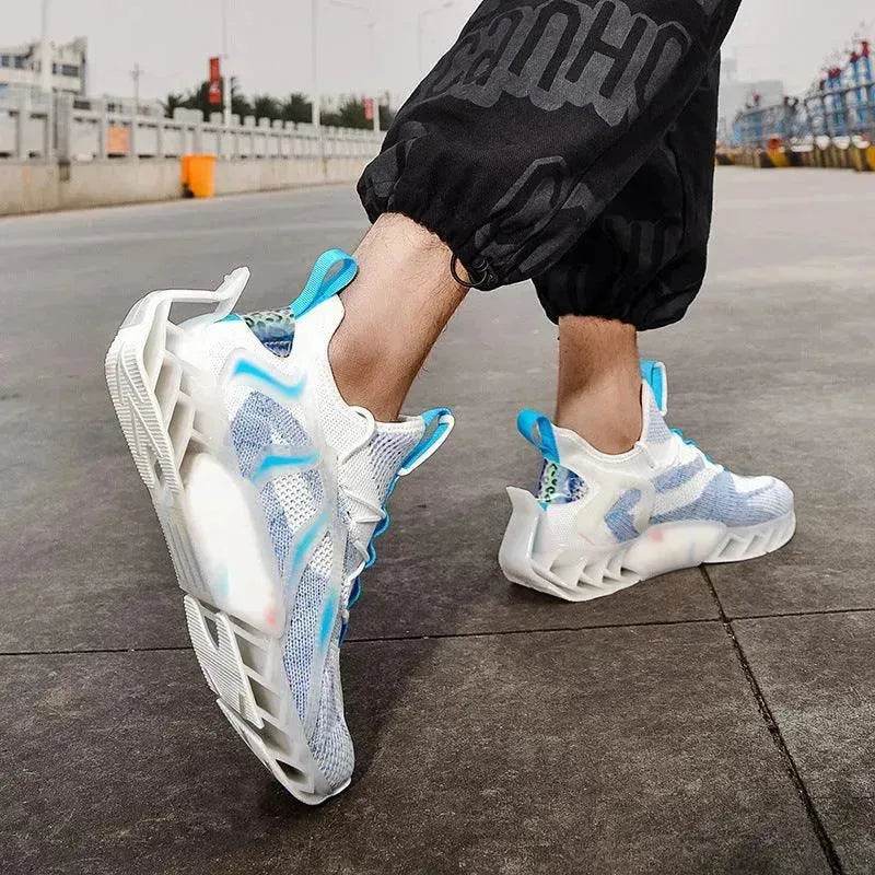 Chaussures pour hommes Printemps Nouvelles Chaussures de sport en maille Décontractées Chaussures de course Chaussures tendance Chaussures de sport pour étudiants - EX-STOCK Canada