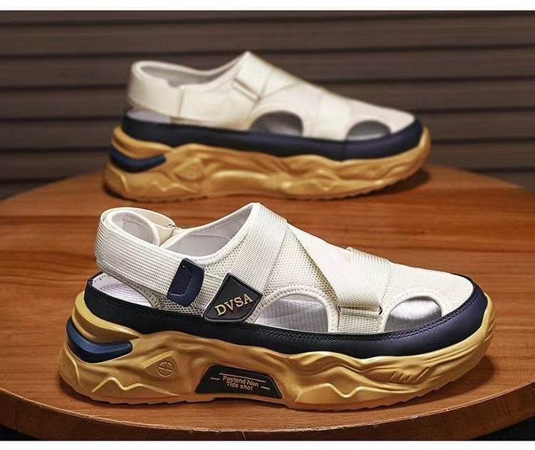Men's Summer Platform Lightweight Non-slip Breathable Mesh Sandals EX-STOCK CANADA