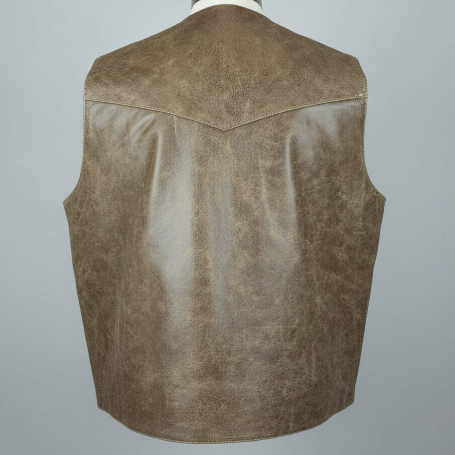Men's Western Patch Vest