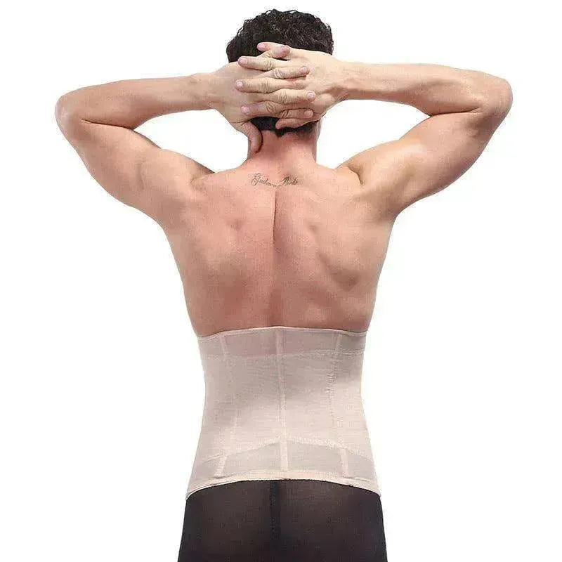 Ceinture respirante pour hommes avec clip de taille à fermeture invisible et rétractable pour l'abdomen - EX-STOCK CANADA