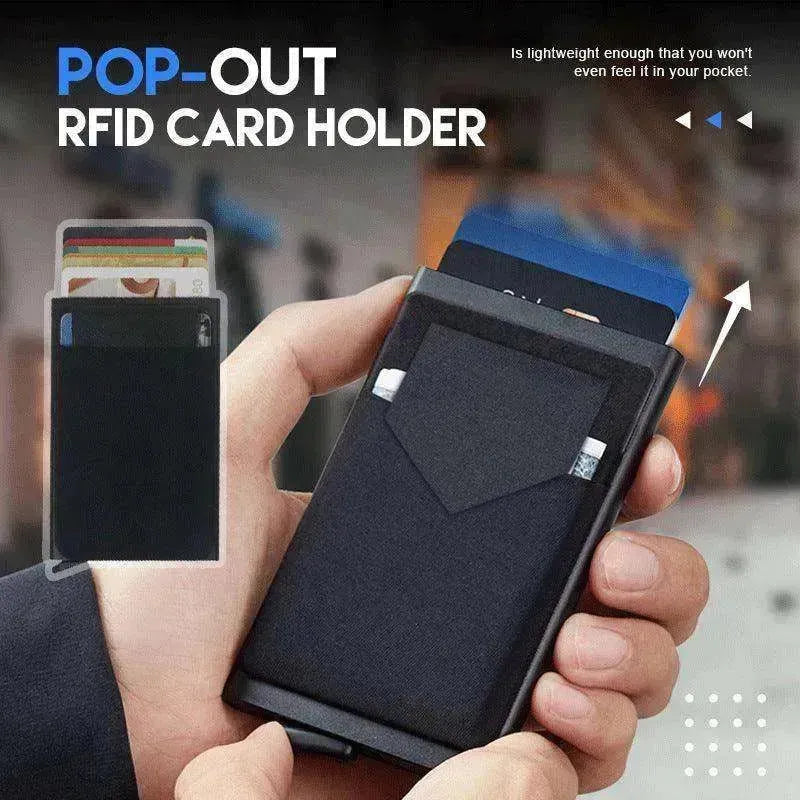 Porte-cartes de crédit en métal Portefeuille intelligent - EX-STOCK Canada