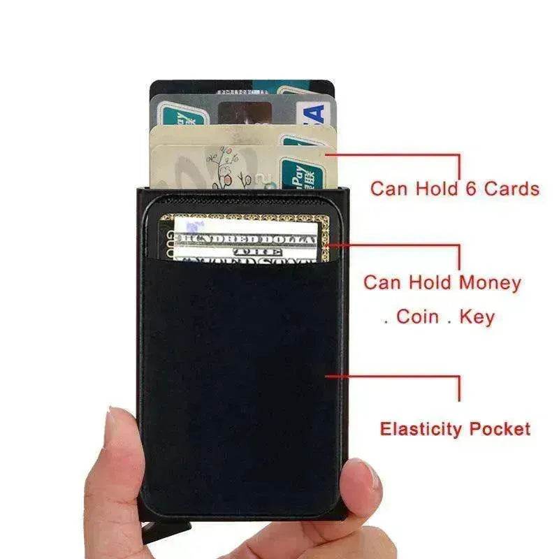 Metal Credit Card Holder Smart Wallet - EX-STOCK Canada