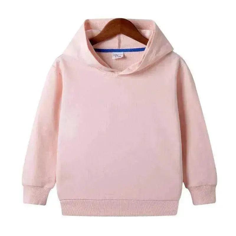 Sweat à capuche vierge en coton pur personnalisé pour enfants de taille moyenne et petite - EX-STOCK Canada