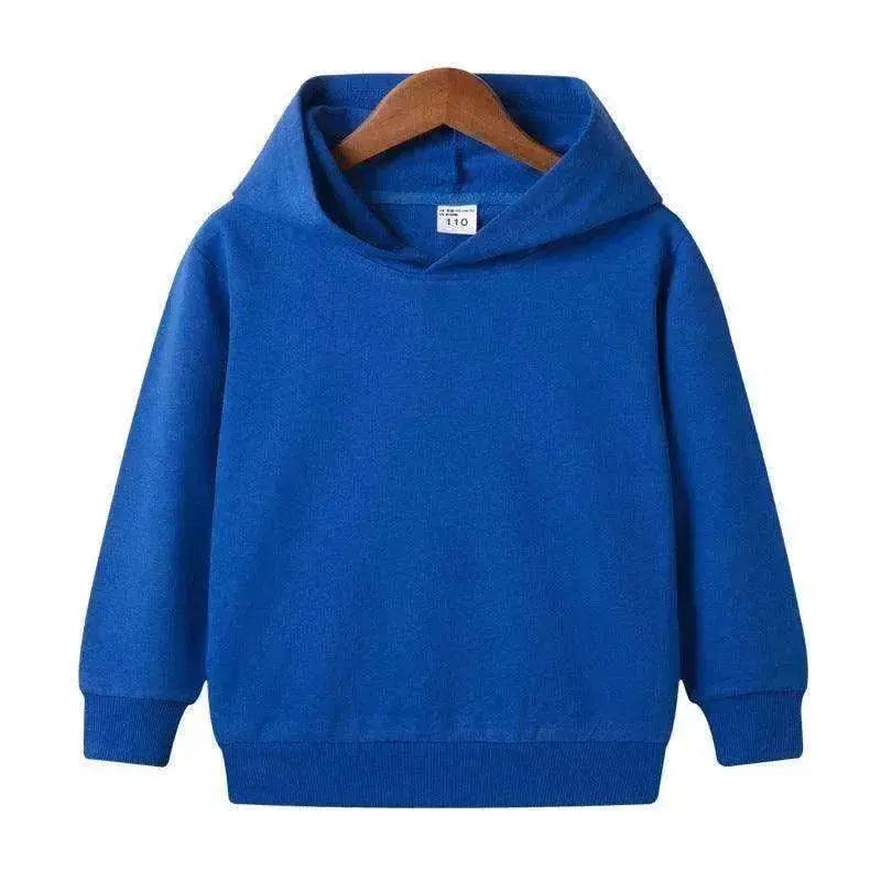 Sweat à capuche vierge en coton pur personnalisé pour enfants de taille moyenne et petite - EX-STOCK Canada