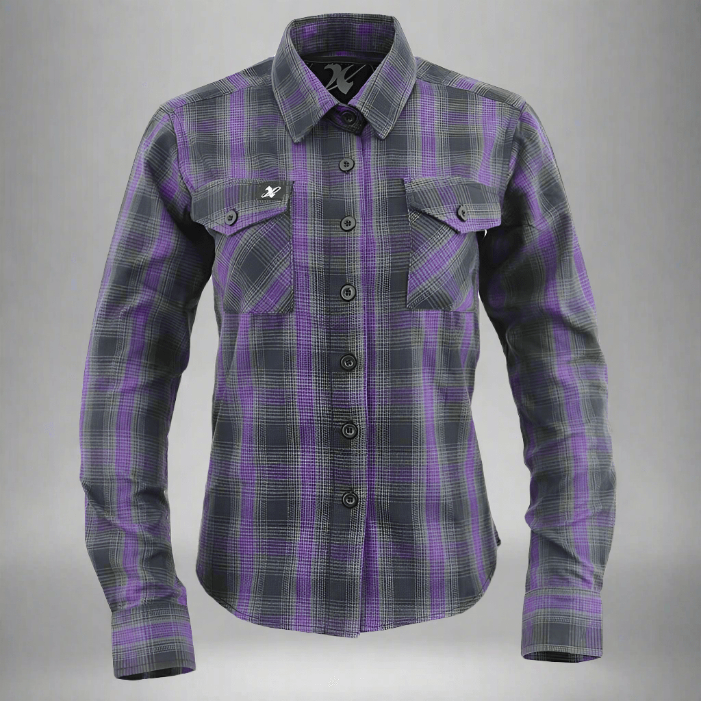 Chemise à carreaux armurée pour femmes Milwaukee LeatherEX-STOCK Canada