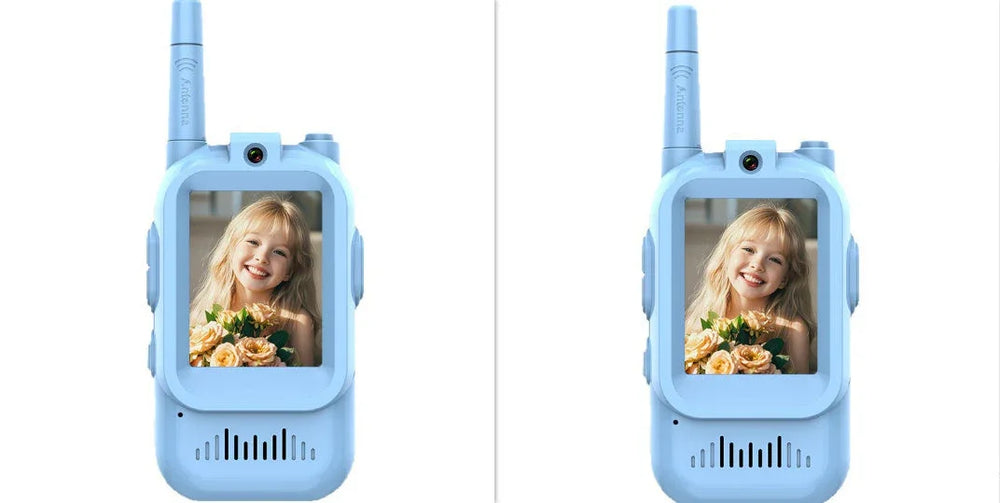 Mini talkies-walkies sans fil pour enfants, portables, lot de 2, intercom rechargeable, caméra, jeux en extérieur en famille, cadeau pour garçons et fillesEX-STOCK Canada