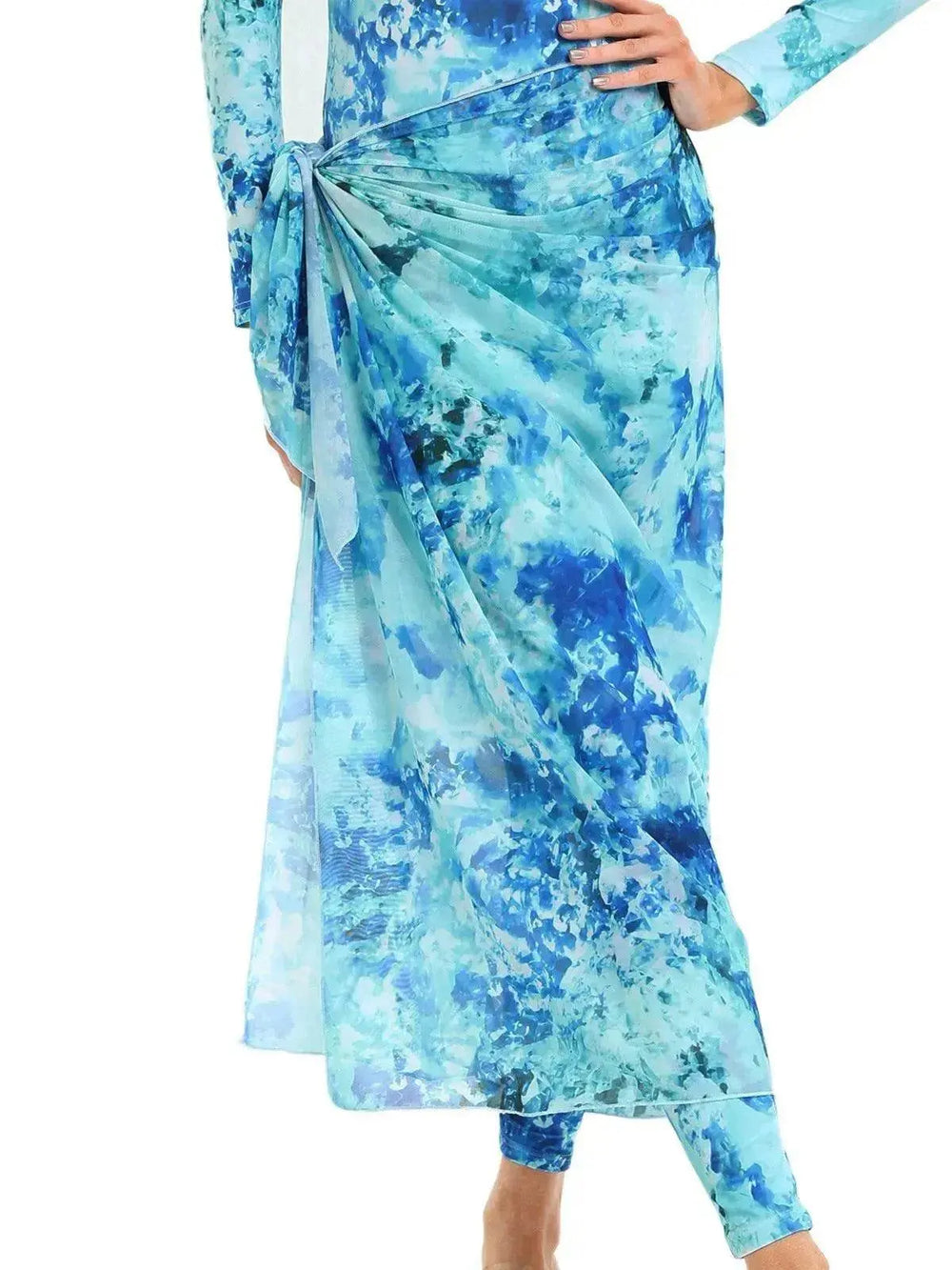 Modest 3 Piece Burkini Swimsuit Set long sleeve - EX-STOCK Canada