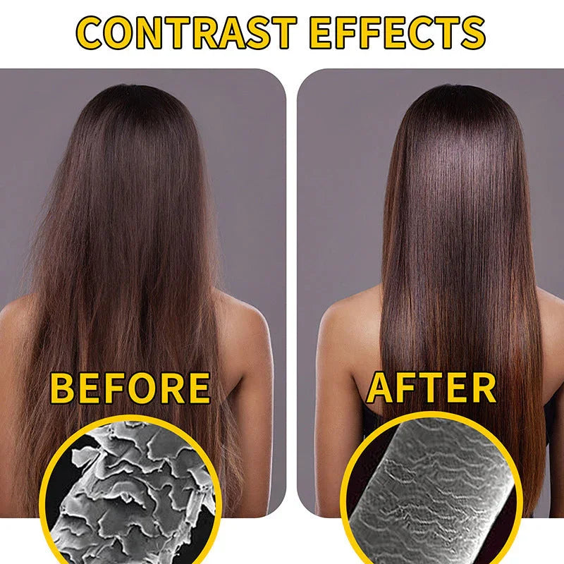 Masque Capillaire au Collagène Hydratant Crème Nourrissante Douce Soin Profond Cheveux Huile EssentielleEX-STOCK Canada