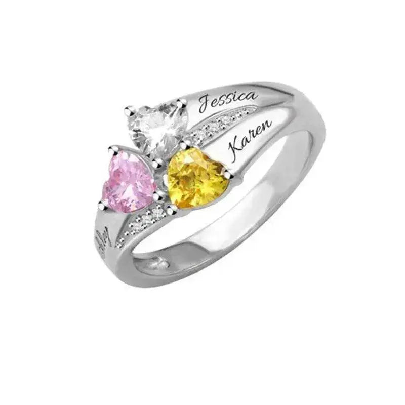 Mother's Day Gift DIY Engraved Ring - EX-STOCK Canada