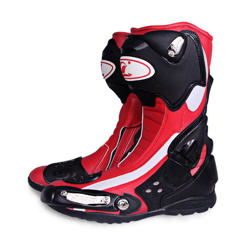 Motorcycle Boots Racing Shoes Riding Tribe Motorbike Riding Boots EX-STOCK Canada