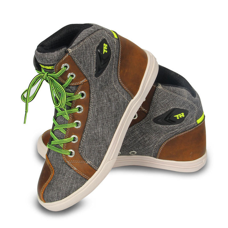 Scarpe da moto da uomo Scarpe estive da moto Stivaletti casual corti Scarpe da moto Anticaduta Stivali traspiranti da motociclistaEX-STOCK Canada