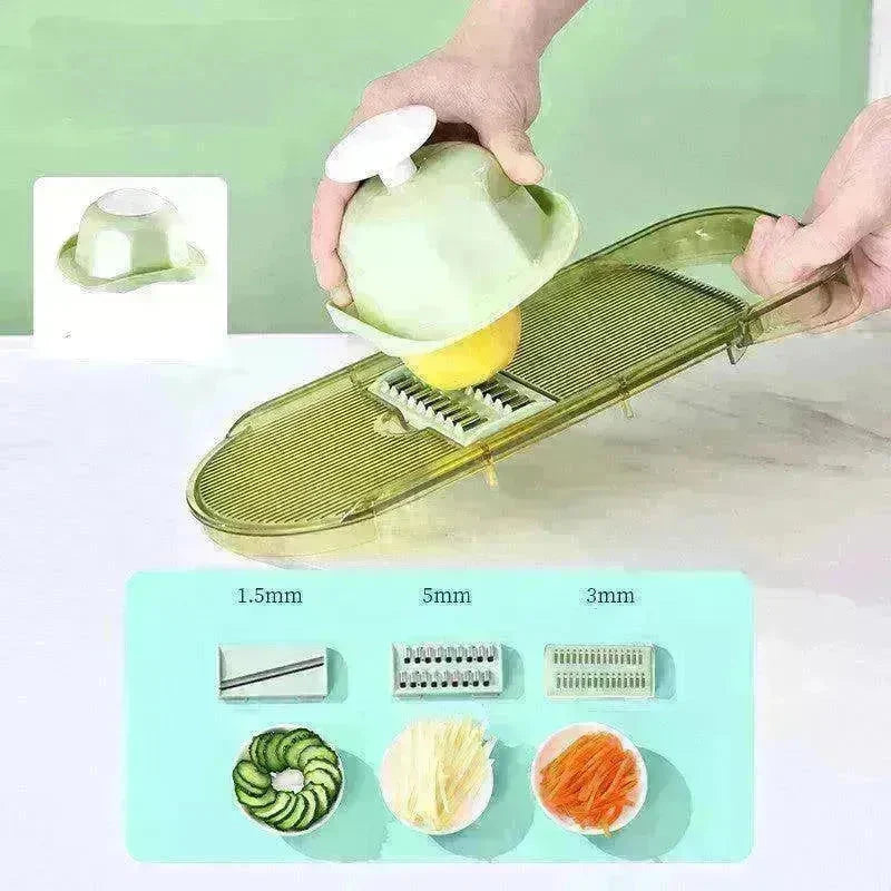 Multifunction Transparent Vegetable Cutter Steel Blade - EX-STOCK CANADA