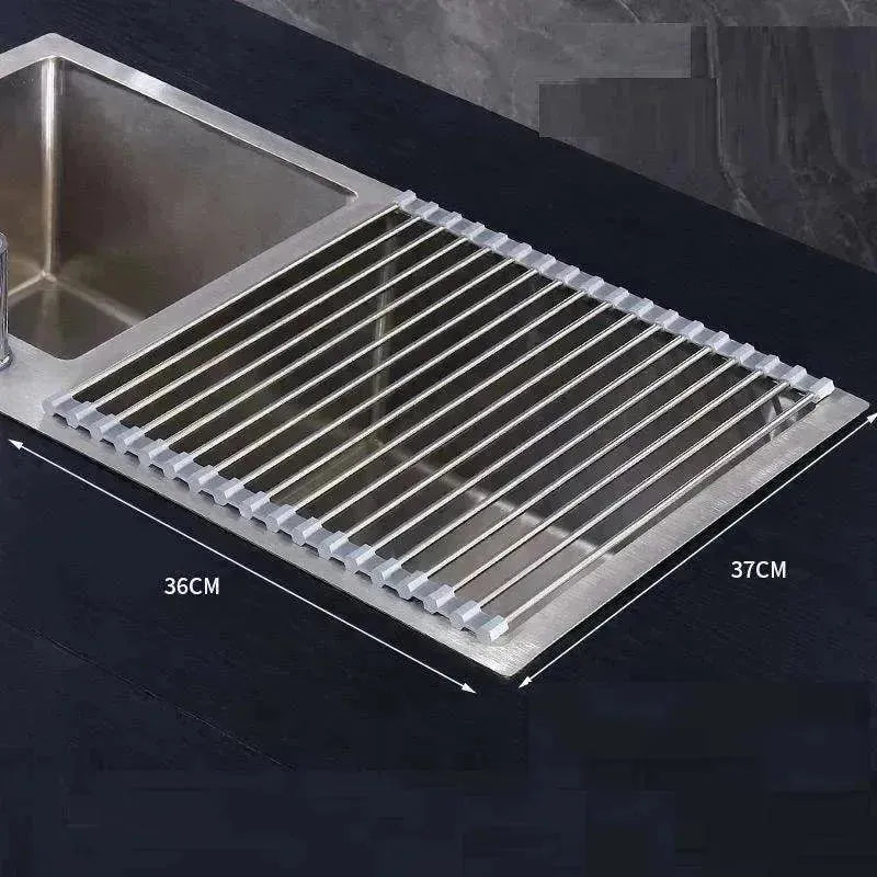 Multifunctional Household Pot Mat Kitchen Cookware Storage Drainage Rack - EX-STOCK CANADA