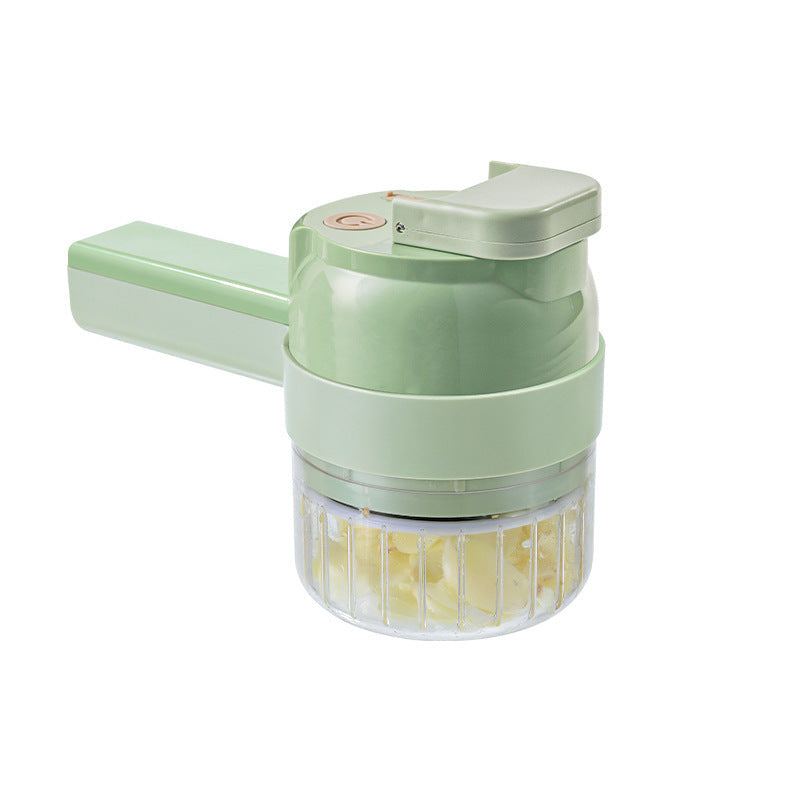 Multifunctional Household Slice Electric Garlic Pounding Chopper EX-STOCK Canada