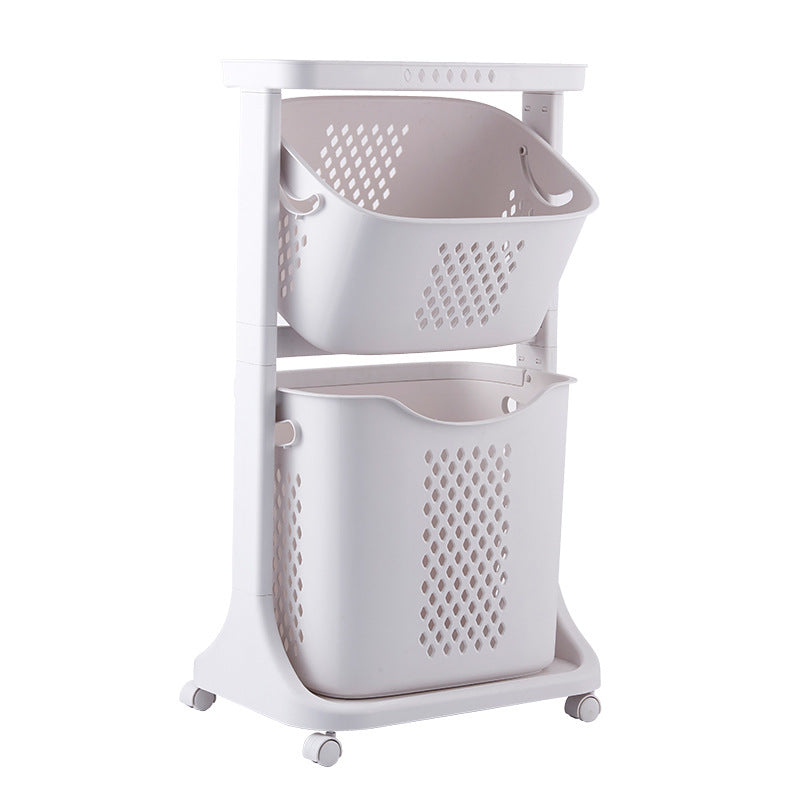 Multifunctional Laundry Basket Mobile Foldable Dirty Clothes Basket Storage Rack EX-STOCK Canada