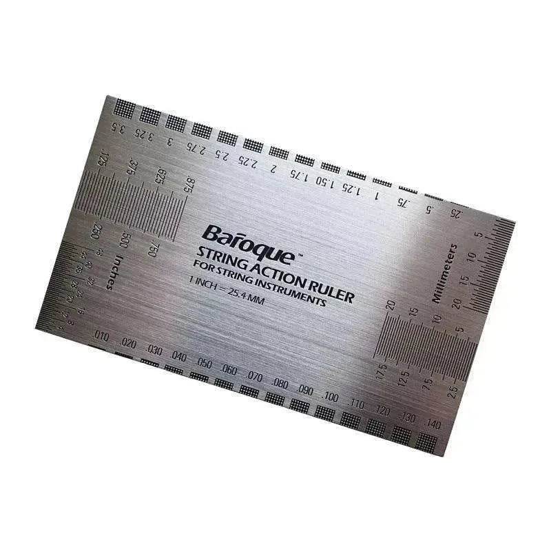 Multifunctional guitar height measuring ruler - EX-STOCK Canada