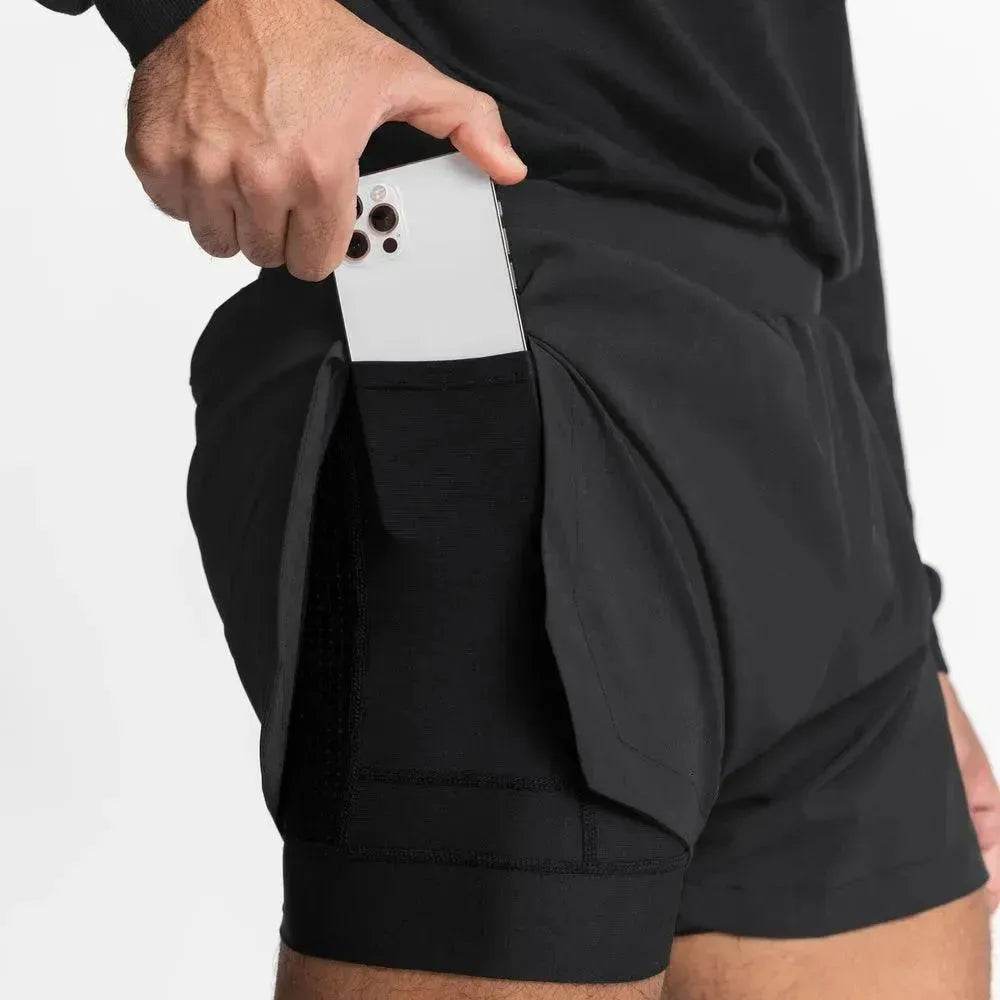 Shorts de sport extensibles pour hommes Muscle Men's Gym - EX-STOCK Canada