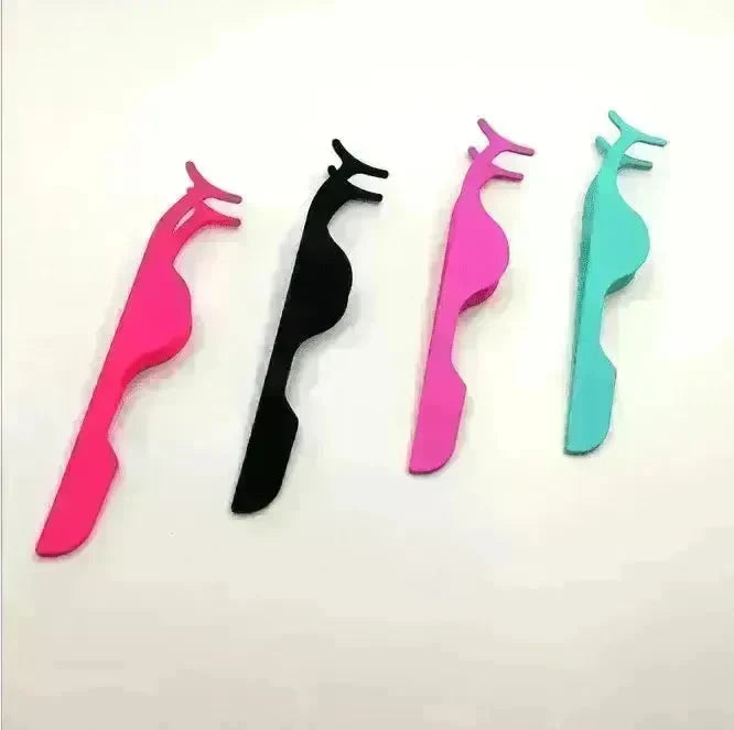 Natural Makeup Eyelash Curler Remover Clip False Eyelash Applicator Tool - EX-STOCK CANADA