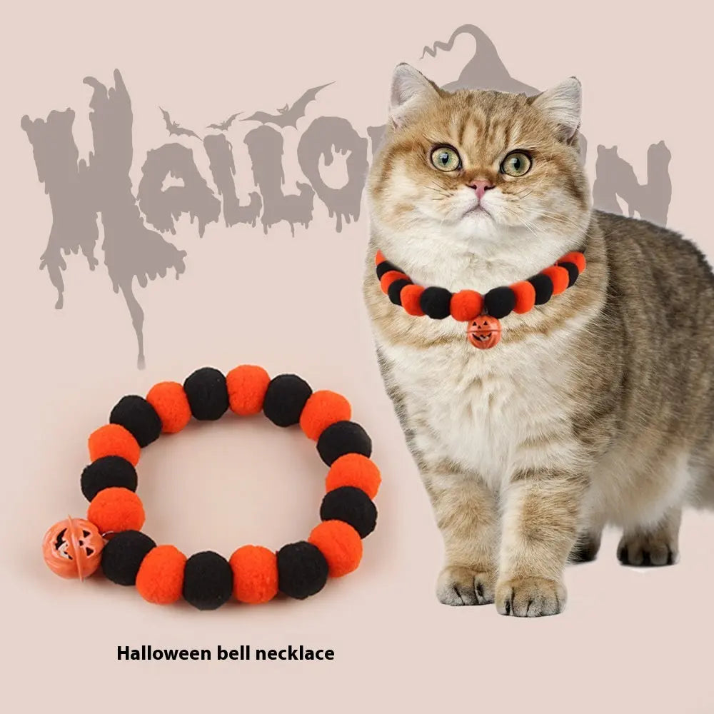 Naughty Cat Collar Pet Trick Or Treat Pumpkin Collar - EX-STOCK Canada
