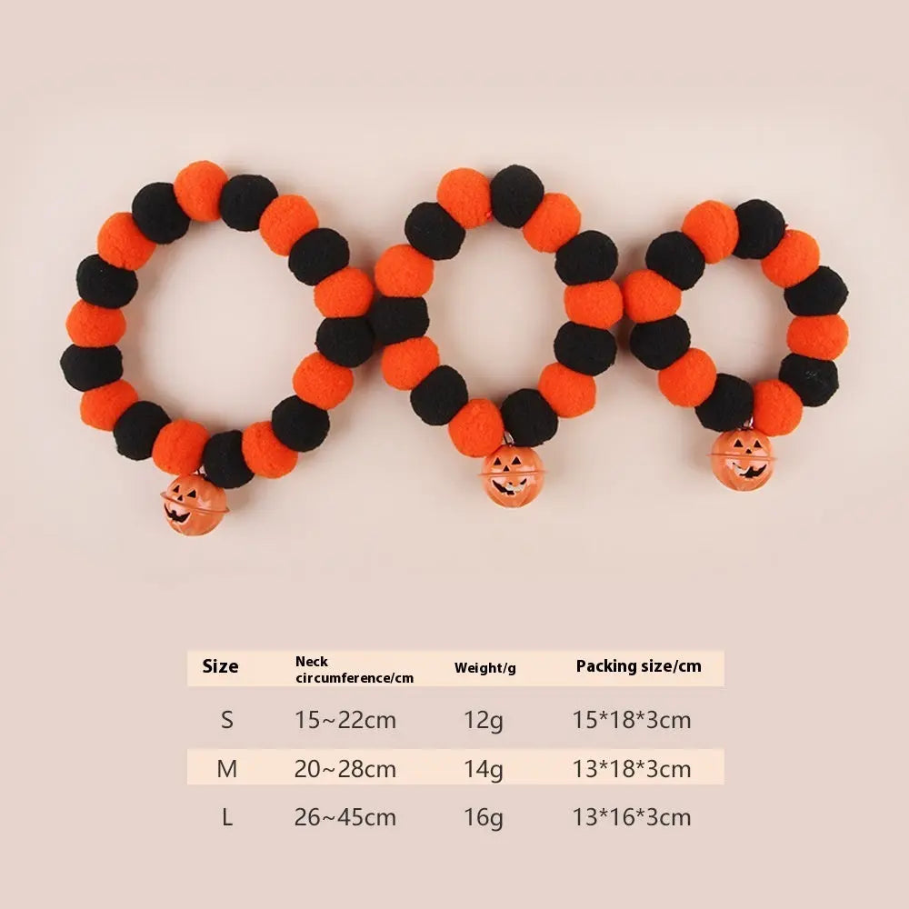 Naughty Cat Collar Pet Trick Or Treat Pumpkin Collar - EX-STOCK Canada