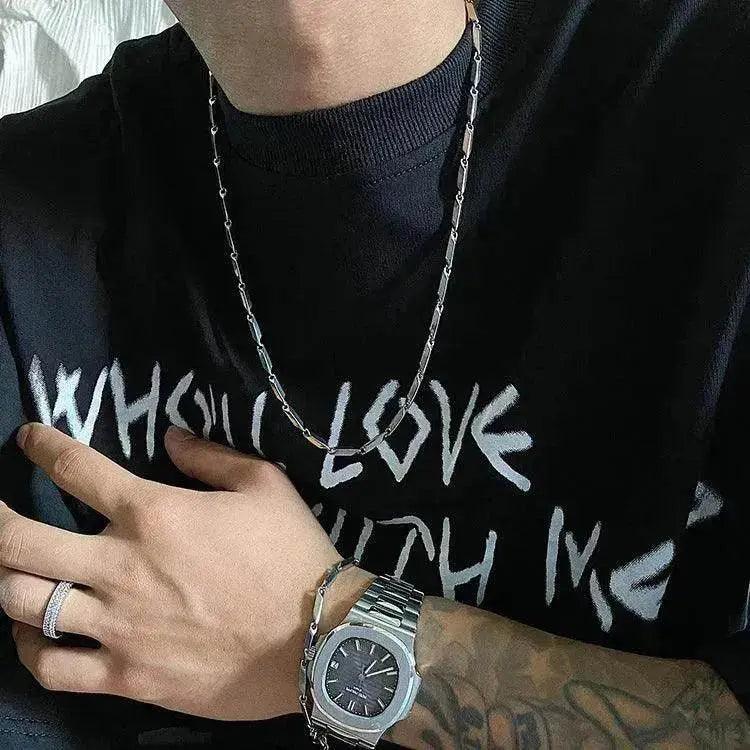Necklace Diamond Trendy Hip Hop Necklace - EX-STOCK Canada