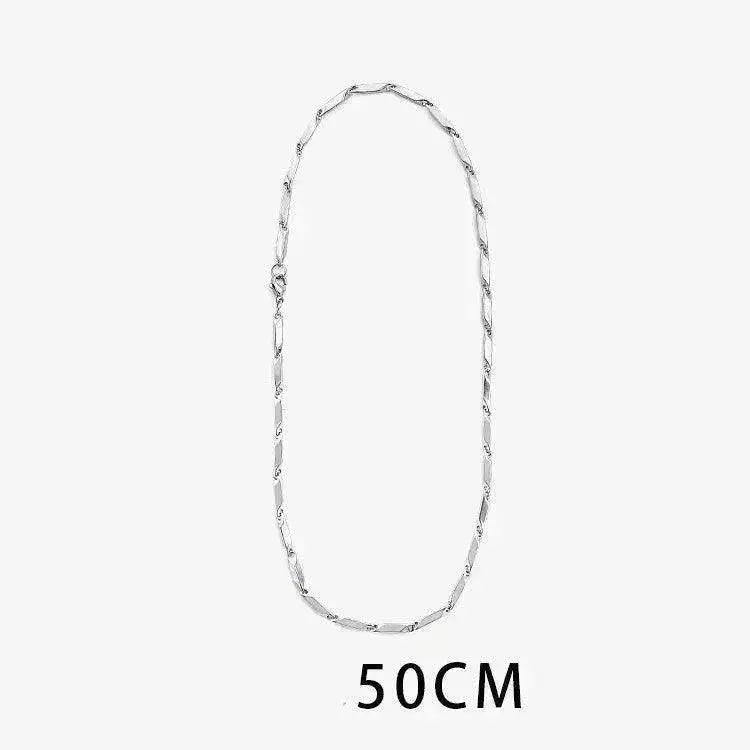Necklace Diamond Trendy Hip Hop Necklace - EX-STOCK Canada