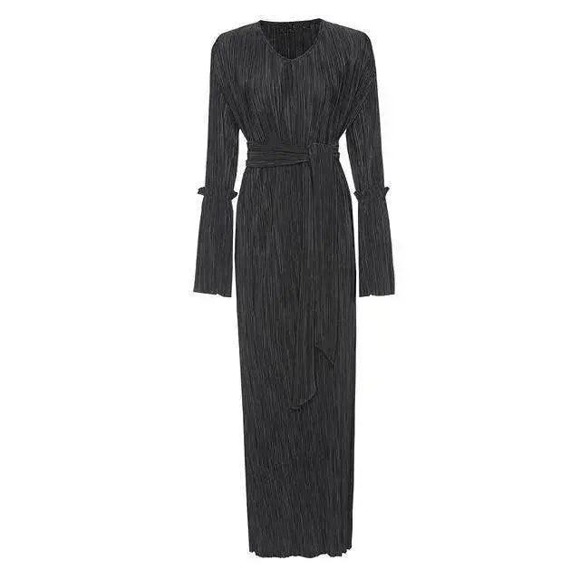 Nouvelle jupe longue plissée à la mode robe arabe - EX-STOCK Canada